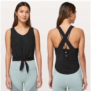 Lululemon Call it a Tie Tie-Front Tank Top